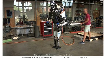 Straight-Leg Walking through Underconstrained Whole-Body Control