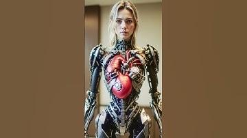The AI Robot Girl With a Heart — Humanity Reborn in Metal #AIrobot #HumanoidRobot