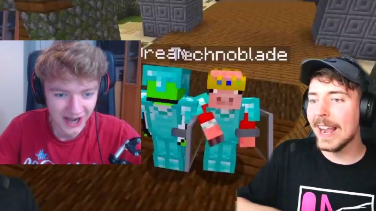 TommyInnit Reacts To $100,000 Dream vs Technoblade Duel!