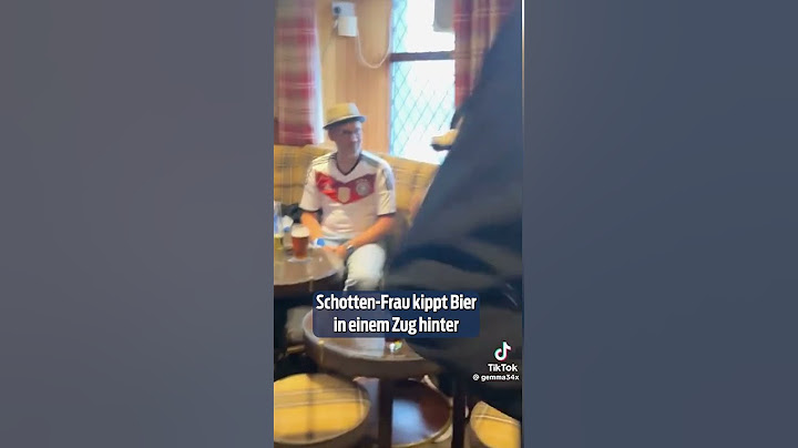 Schotten-Frau zieht Bier in einem Zug weg | #shorts
