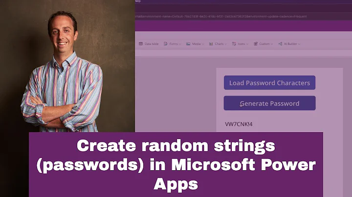 Create secure and unique passwords easily in Microsoft Power Apps!