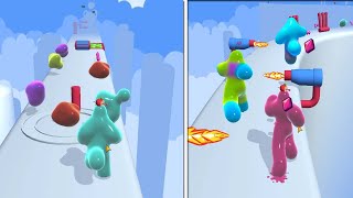 BLOB RUNNER 3D🌈🏁 - All Levels Walkthrough Android/iOS Level 37 to 39 Blob Running Game! by ArcadeToon 2,513 views 2 years ago 2 minutes, 15 seconds