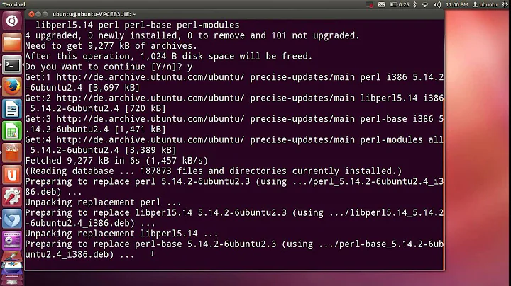 How to install PERL on Ubuntu Linux + perl editor SciTE