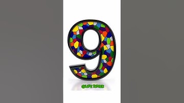 9 to Zero Colourful #countdown #shorts