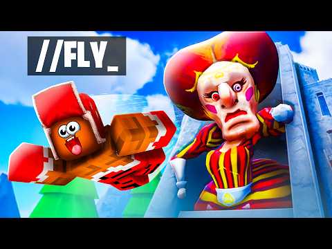 ПОБЕГ ОТ КОРОЛЕВЫ НОСАТОЙ ОНА ТЕБЯ ПОЙМАЕТ РОБЛОКС