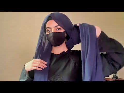 One minute full coverage hijab tutorial