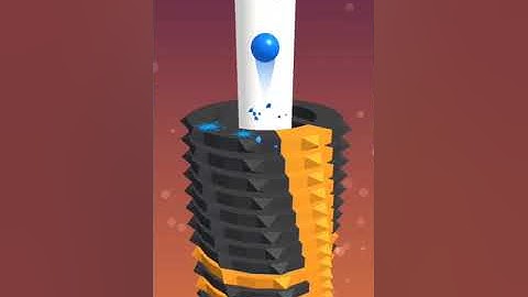Stack Ball 3D Game | Level 444 | Play Stack Ball Game In Fast Speed | Stack Ball Game YouTube Short