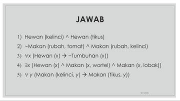 Logika Matematika - Pemrograman Logika dengan Prolog