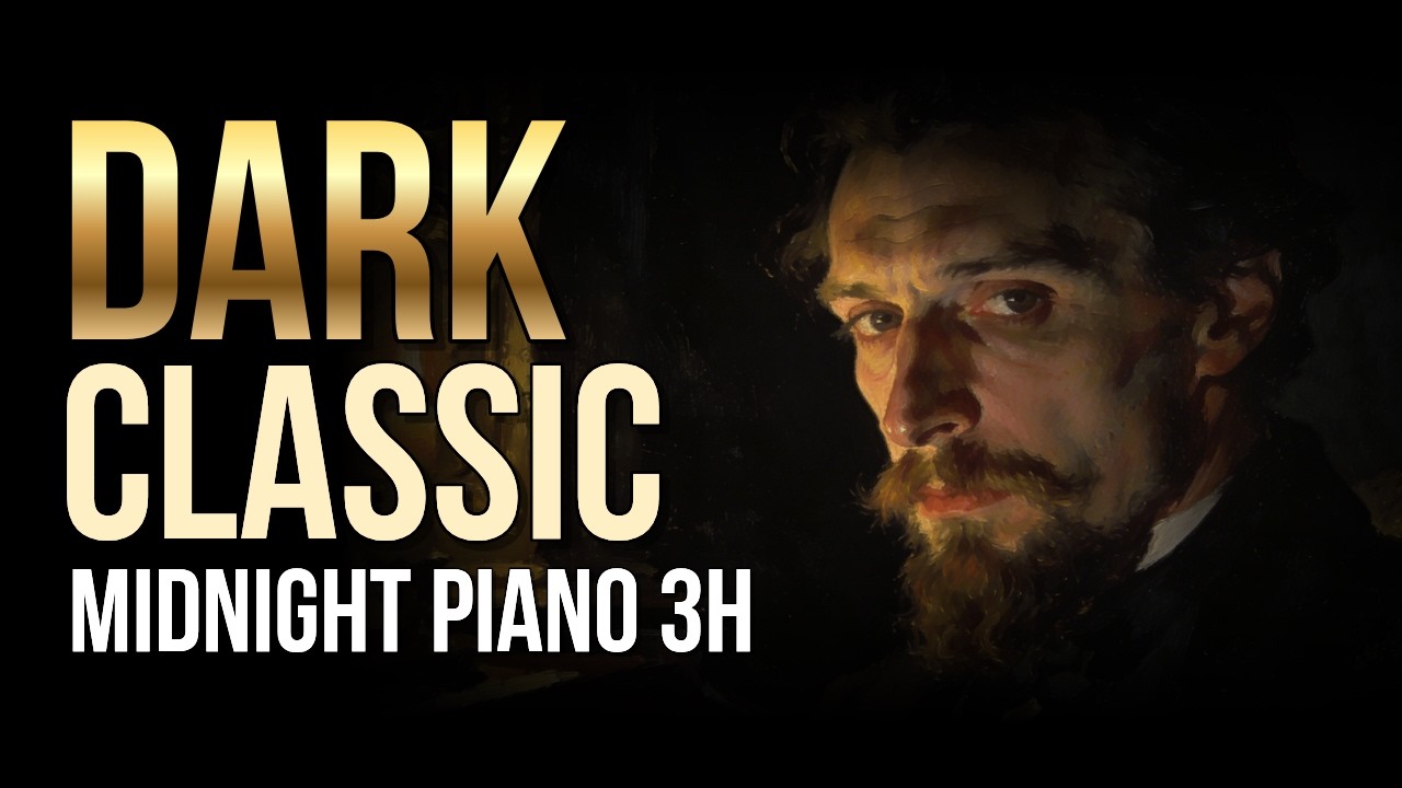 3 Hours of Melancholic Dark Classical Music 🌙 Midnight Piano for Deep Focus & Study