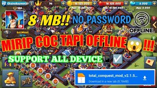 GAME MIRIP COC OFFLINE | Download Total Conquest Mod Apk Offline 8MB screenshot 4