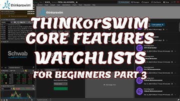 📈 Master ThinkorSwim: Create & Manage Watchlists Like a Pro! 📉