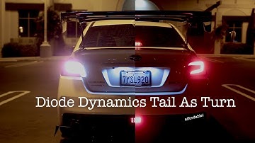 2018 Subaru WRX Diode Dynamics Tail as Turn Module