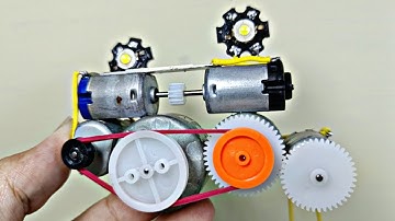 ELECTRONIC SERIES OF MINI STATIONARY POWER MACHINE PROTOTYPE ASSEMBLY FROM CREATIVE ENGINEER