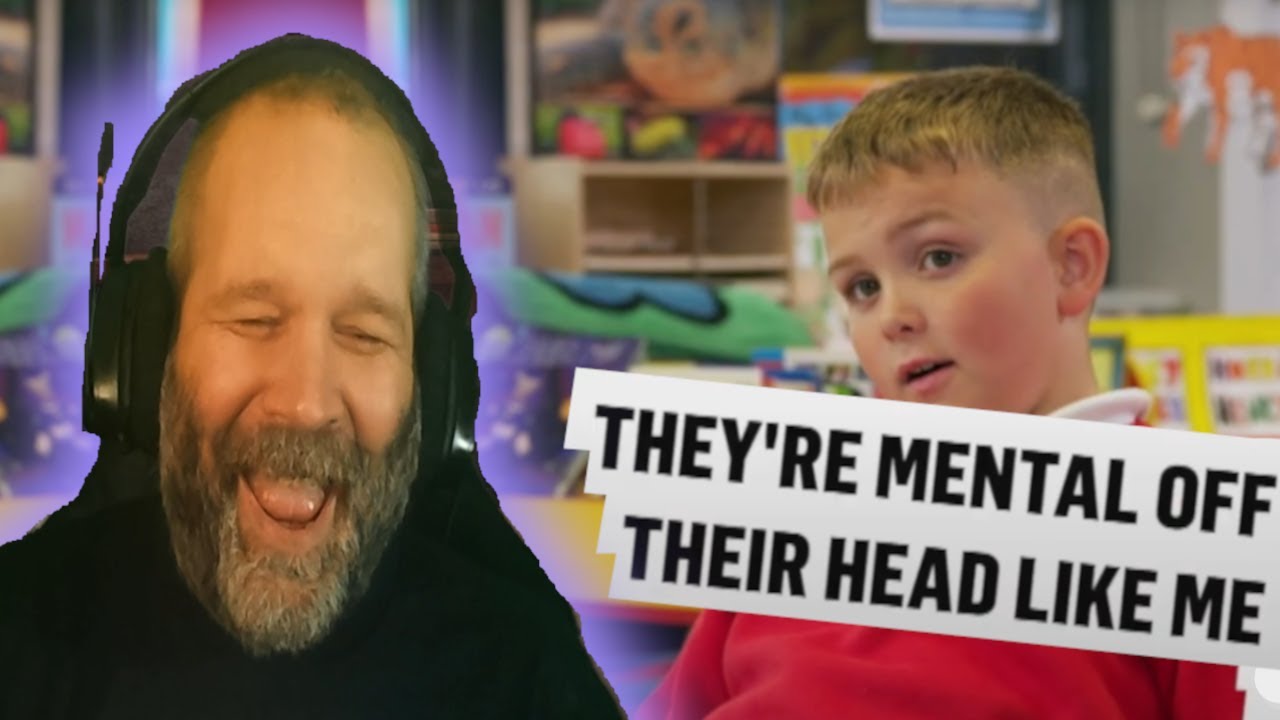 American Reacts to Russell Howard - Playground Politics Kids Say What They Really Think of America