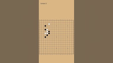 Attack - Elemenatry #goGame #tsumego #baduk #weiqi #goPuzzles #goTraining #learnGo