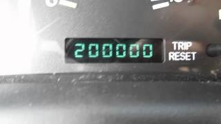 1999 Jeep Cherokee XJ turning 200,000 miles