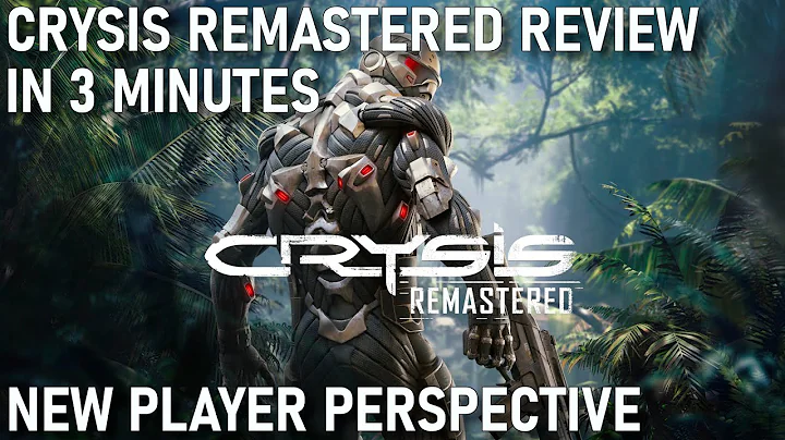 Crysis Remastered Review - Quick Look at a New Crysis Player's Impressions