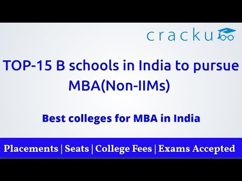 Top 15 Non-IIM MBA Colleges in India