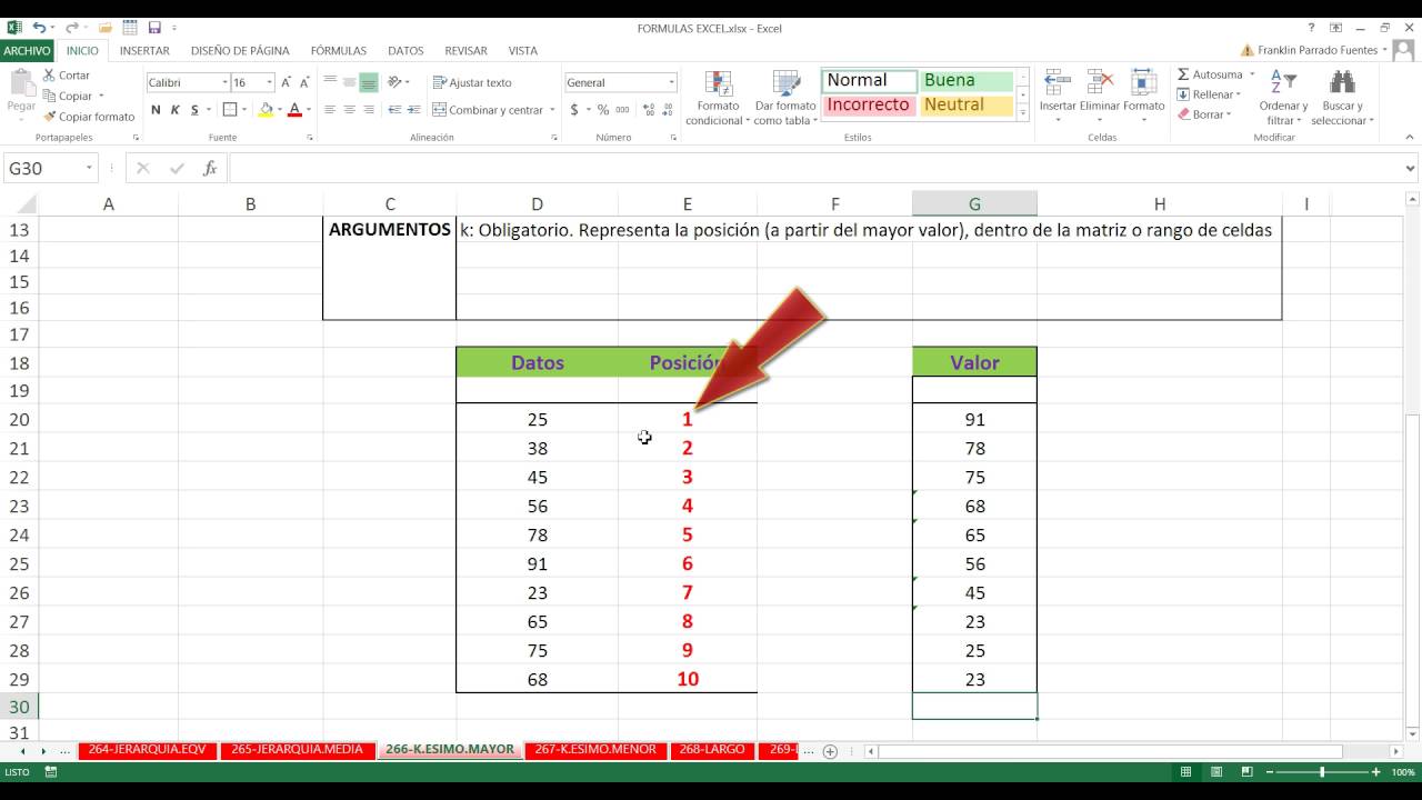 Formula Para Achar O Menor Valor No Excel