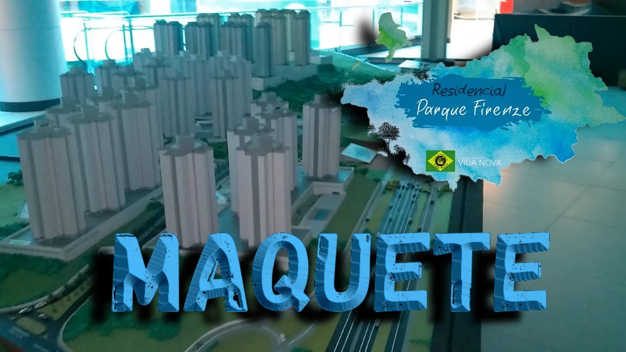 Residencial Parque firenze MAQUETE DO CONDOMíNIO Meu primeiro apartamento!!! YouTube