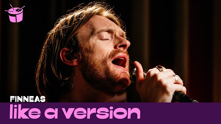 FINNEAS – ‘For Cryin' Out Loud!’ (live for Like A Version)