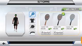 تحميل لعبة Tennis 3D مهكرة كاملة للاندرويد / GamePlay screenshot 1