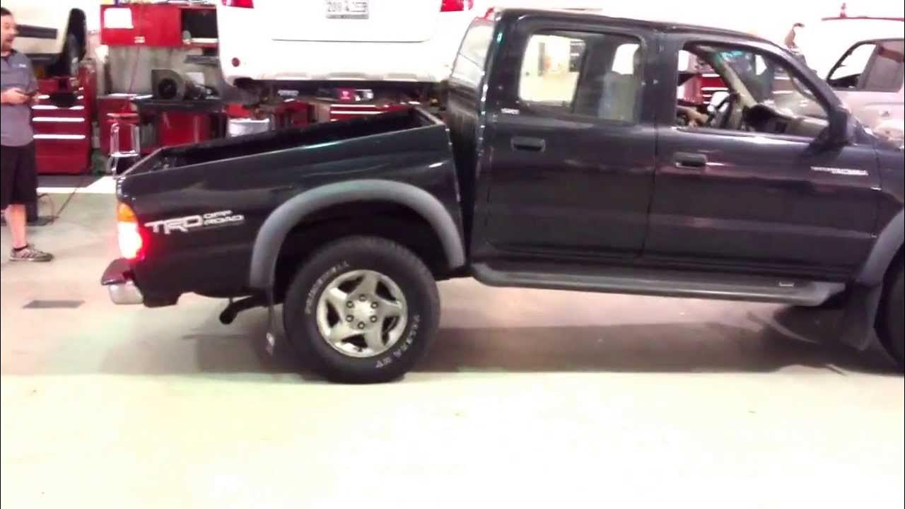 Toyota Tacoma frame rust campaign recall. Worst case scenario. - YouTube
