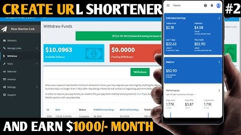 How To Create a Professional Url Shortener Website | Url Shortener Website Kaise Banaye | Part 2