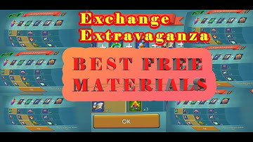 Exchange Extravaganza_Best Materials For F2P😍 | Go Take it || F2P - Lords Mobile