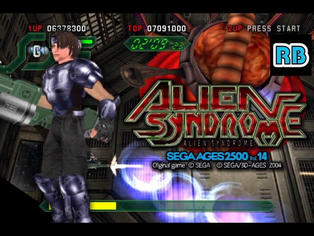 2004 PS2 Sega Ages 2500 Series Vol. 14: Alien Syndrome ALL