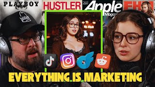 Leana Lovings on MARKETING as Naughty Actress