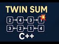 Find the Maximum Twin Sum 🔥 | LeetCode 2130 in C++