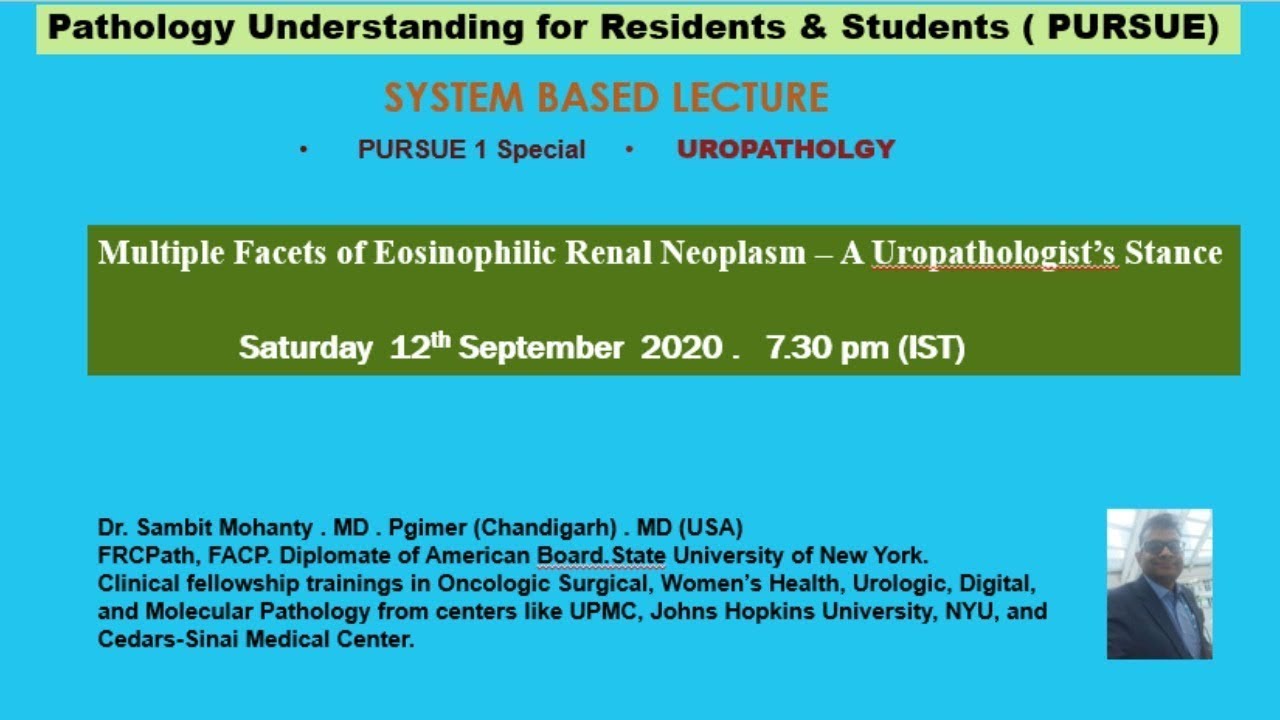 Pursue 1H (Uploaded): Multiple Facets of Eosinophilic Renal Neoplasm