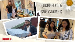 KURDISH VLOG ڤلۆگی خۆش - BABYSHOWER LA SWED (IN SWEDEN) KURDISH FAMILY!