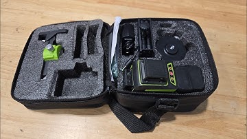 16 Line Laser Level Self Leveling 4 x 360 Green Beam with Remote Unboxing