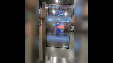 Transparent Multi Touch displays are an amazing way to showcase content