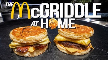 THE MCGRIDDLE FROM MCDONALD