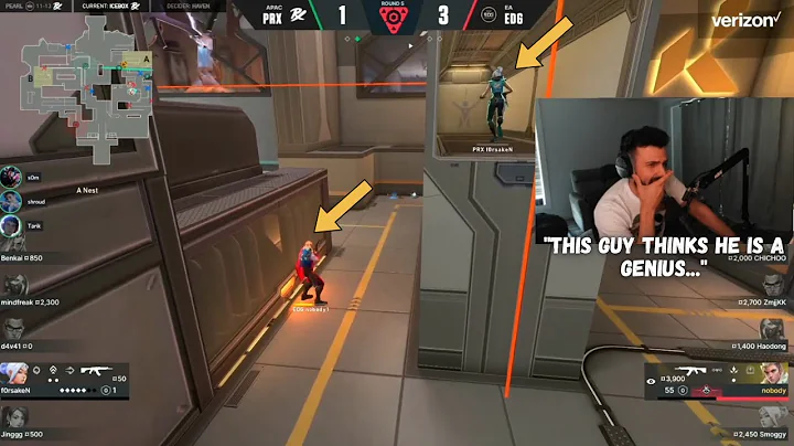 The CRAZIEST Timing In Val History *PRX Vs EDG* | Tarik Reacts