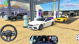 Driving School Sim - No Speed Limit! Route 66 - Bmw M8 Car Driving - Car Games Android Gameplay screenshot 4