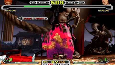 Capcom vs SNK Pro - Akuma Playthrough