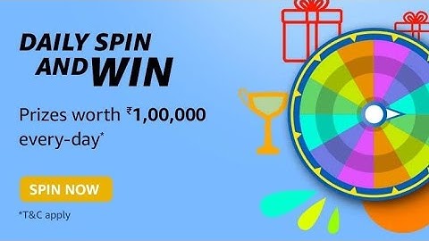 Amazon Spin And Win Quiz Answers Today 20 July 2021