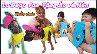 Huấn Luyện Lulu Đã Thành Công - Lulu Được Fan Tặng Áo và Nón [ Trang And Vinh ]