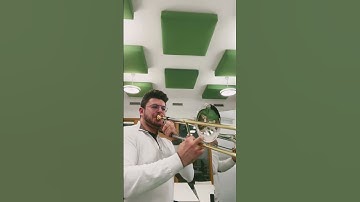 Some sliding!😳🤪 #trombone #classical #music #player #fun #youtube #shorts #subscribe #marccesarini