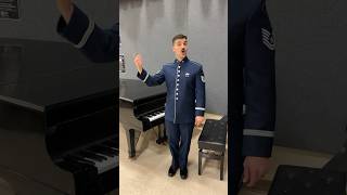 Do you recognize this iconic baritone solo?  Leave an answer in the comments! #usafband #baritone