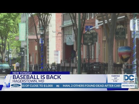 Baseball Returns to Downtown Hagerstown