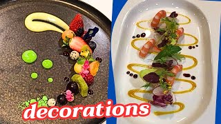 How to food decorate / food art ศิลปะวิธีการจัดแต่งจานอาหารสวยๆ ไอเดีย จัดจานอาหาร