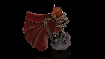 First character in Oculus Medium 2.3, the Fox Knight