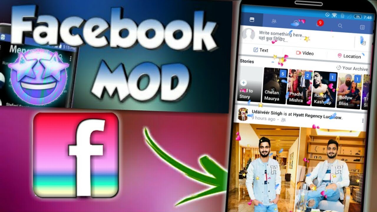 Facebook MOD APK NO ADS NO ROOT NEEDED by Marzs Killz - 