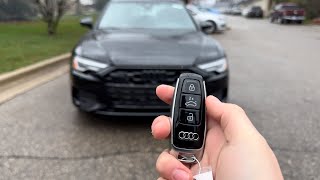 2024 Audi A6 45 Premium Plus: Smart Entry and Key Fob | Car Conversations by Car Conversations 17 views 5 days ago 1 minute, 30 seconds