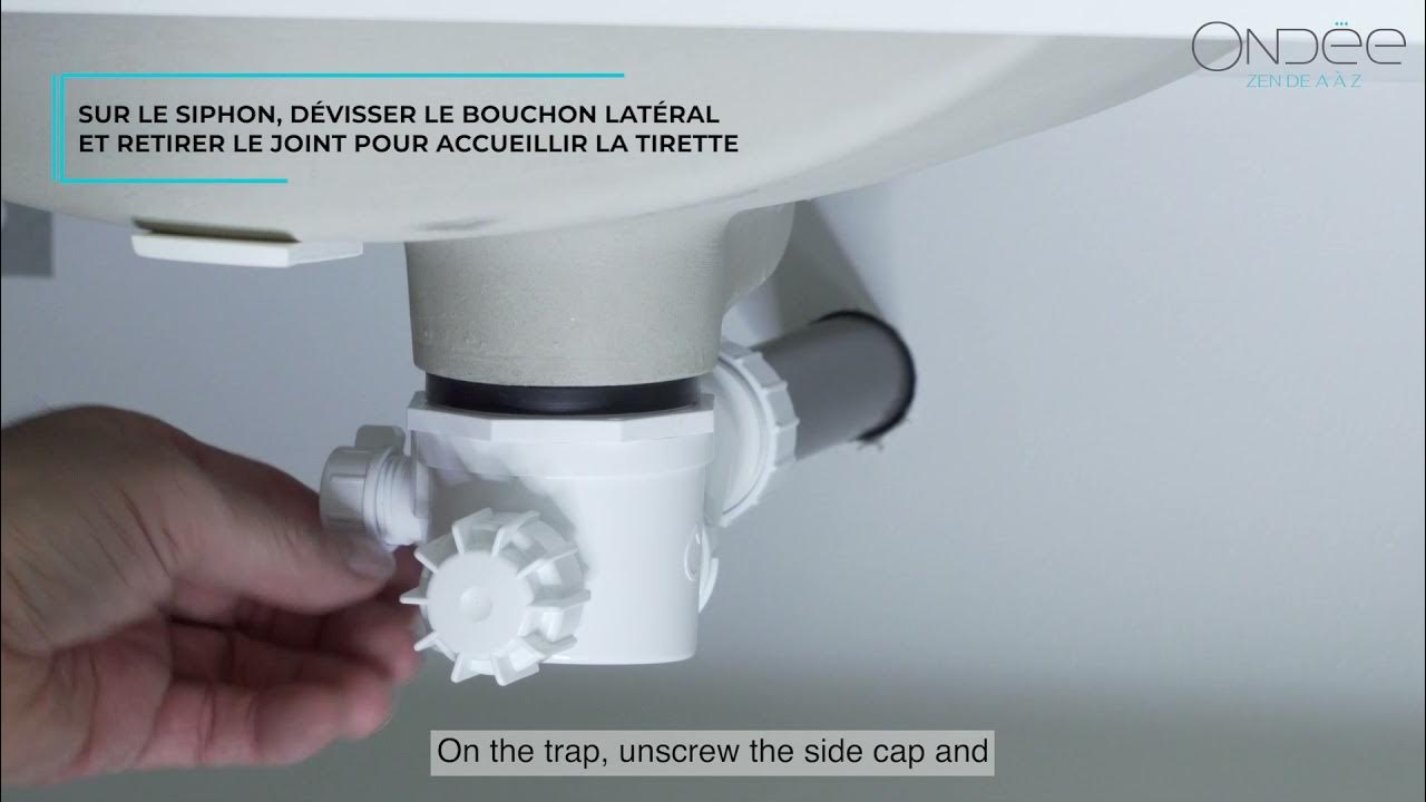 👉 [Tutoriel] Comment changer ou installer un siphon de lavabo extra-plat 